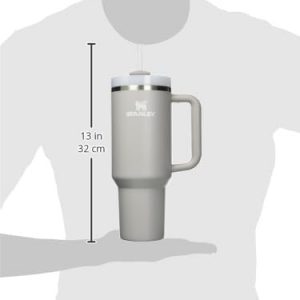Stanley Quencher H2.0 Tumbler with Handle and Straw 30 oz | Flowstate 3-Position Lid | Cup Holder Compatible for Travel | Insulated Stainless Steel Cup | BPA-Free | Cherry Blossom