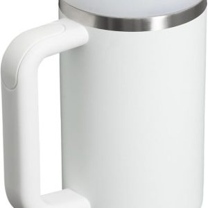 Stanley Quencher H2.0 Tumbler with Handle and Straw 30 oz | Flowstate 3-Position Lid | Cup Holder Compatible for Travel | Insulated Stainless Steel Cup | BPA-Free | Cherry Blossom