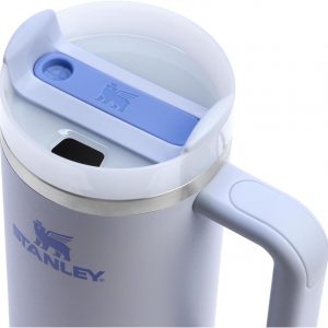 Stanley Quencher H2.0 Tumbler with Handle and Straw 30 oz | Flowstate 3-Position Lid | Cup Holder Compatible for Travel | Insulated Stainless Steel Cup | BPA-Free | Cherry Blossom