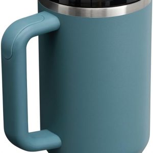 Stanley Quencher H2.0 Tumbler with Handle and Straw 30 oz | Flowstate 3-Position Lid | Cup Holder Compatible for Travel | Insulated Stainless Steel Cup | BPA-Free | Cherry Blossom