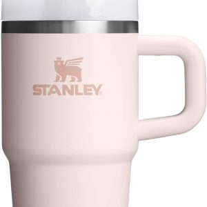 Stanley Quencher H2.0 Tumbler with Handle and Straw 30 oz | Flowstate 3-Position Lid | Cup Holder Compatible for Travel | Insulated Stainless Steel Cup | BPA-Free | Cherry Blossom