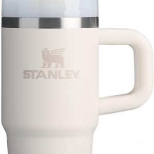 Stanley Quencher H2.0 Tumbler with Handle and Straw 30 oz | Flowstate 3-Position Lid | Cup Holder Compatible for Travel | Insulated Stainless Steel Cup | BPA-Free | Cherry Blossom