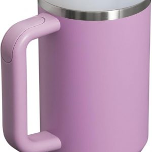 Stanley Quencher H2.0 Tumbler with Handle and Straw 30 oz | Flowstate 3-Position Lid | Cup Holder Compatible for Travel | Insulated Stainless Steel Cup | BPA-Free | Cherry Blossom