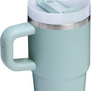 Stanley Quencher H2.0 Tumbler with Handle and Straw 30 oz | Flowstate 3-Position Lid | Cup Holder Compatible for Travel | Insulated Stainless Steel Cup | BPA-Free | Cherry Blossom