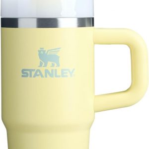 Stanley Quencher H2.0 Tumbler with Handle and Straw 30 oz | Flowstate 3-Position Lid | Cup Holder Compatible for Travel | Insulated Stainless Steel Cup | BPA-Free | Cherry Blossom