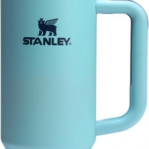 Stanley Quencher H2.0 Tumbler with Handle and Straw 30 oz | Flowstate 3-Position Lid | Cup Holder Compatible for Travel | Insulated Stainless Steel Cup | BPA-Free | Cherry Blossom
