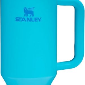 Stanley Quencher H2.0 Tumbler with Handle and Straw 30 oz | Flowstate 3-Position Lid | Cup Holder Compatible for Travel | Insulated Stainless Steel Cup | BPA-Free | Cherry Blossom