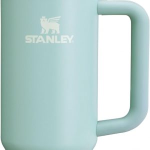 Stanley Quencher H2.0 Tumbler with Handle and Straw 30 oz | Flowstate 3-Position Lid | Cup Holder Compatible for Travel | Insulated Stainless Steel Cup | BPA-Free | Cherry Blossom