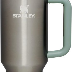 Stanley Quencher H2.0 Tumbler with Handle and Straw 30 oz | Flowstate 3-Position Lid | Cup Holder Compatible for Travel | Insulated Stainless Steel Cup | BPA-Free | Cherry Blossom