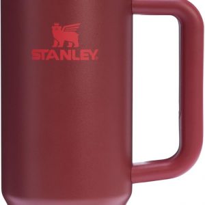 Stanley Quencher H2.0 Tumbler with Handle and Straw 30 oz | Flowstate 3-Position Lid | Cup Holder Compatible for Travel | Insulated Stainless Steel Cup | BPA-Free | Cherry Blossom