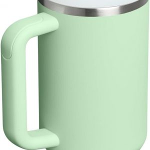 Stanley Quencher H2.0 Tumbler with Handle and Straw 30 oz | Flowstate 3-Position Lid | Cup Holder Compatible for Travel | Insulated Stainless Steel Cup | BPA-Free | Cherry Blossom