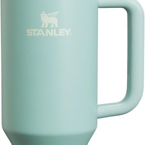 Stanley Quencher H2.0 Tumbler with Handle and Straw 30 oz | Flowstate 3-Position Lid | Cup Holder Compatible for Travel | Insulated Stainless Steel Cup | BPA-Free | Cherry Blossom