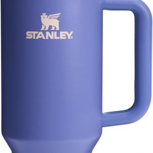 Stanley Quencher H2.0 Tumbler with Handle and Straw 30 oz | Flowstate 3-Position Lid | Cup Holder Compatible for Travel | Insulated Stainless Steel Cup | BPA-Free | Cherry Blossom