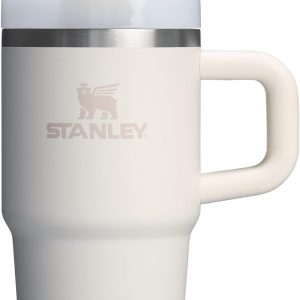 Stanley Quencher H2.0 Tumbler with Handle and Straw 30 oz | Flowstate 3-Position Lid | Cup Holder Compatible for Travel | Insulated Stainless Steel Cup | BPA-Free | Cherry Blossom