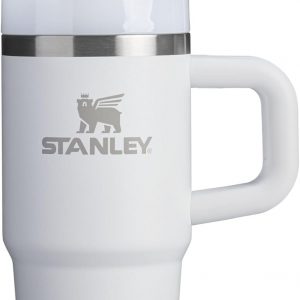 Stanley Quencher H2.0 Tumbler with Handle and Straw 30 oz | Flowstate 3-Position Lid | Cup Holder Compatible for Travel | Insulated Stainless Steel Cup | BPA-Free | Cherry Blossom