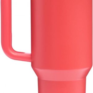 Stanley Quencher H2.0 Tumbler with Handle and Straw 30 oz | Flowstate 3-Position Lid | Cup Holder Compatible for Travel | Insulated Stainless Steel Cup | BPA-Free | Cherry Blossom