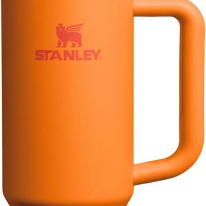 Stanley Quencher H2.0 Tumbler with Handle and Straw 30 oz | Flowstate 3-Position Lid | Cup Holder Compatible for Travel | Insulated Stainless Steel Cup | BPA-Free | Cherry Blossom