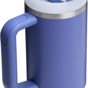 Stanley Quencher H2.0 Tumbler with Handle and Straw 30 oz | Flowstate 3-Position Lid | Cup Holder Compatible for Travel | Insulated Stainless Steel Cup | BPA-Free | Cherry Blossom