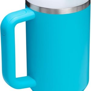Stanley Quencher H2.0 Tumbler with Handle and Straw 30 oz | Flowstate 3-Position Lid | Cup Holder Compatible for Travel | Insulated Stainless Steel Cup | BPA-Free | Cherry Blossom
