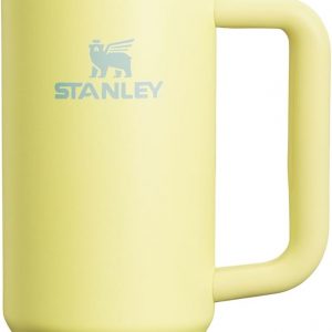 Stanley Quencher H2.0 Tumbler with Handle and Straw 30 oz | Flowstate 3-Position Lid | Cup Holder Compatible for Travel | Insulated Stainless Steel Cup | BPA-Free | Cherry Blossom