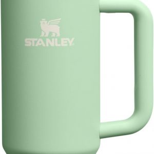 Stanley Quencher H2.0 Tumbler with Handle and Straw 30 oz | Flowstate 3-Position Lid | Cup Holder Compatible for Travel | Insulated Stainless Steel Cup | BPA-Free | Cherry Blossom