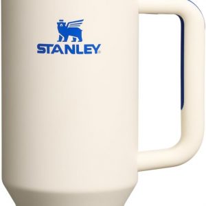 Stanley Quencher H2.0 Tumbler with Handle and Straw 30 oz | Flowstate 3-Position Lid | Cup Holder Compatible for Travel | Insulated Stainless Steel Cup | BPA-Free | Cherry Blossom