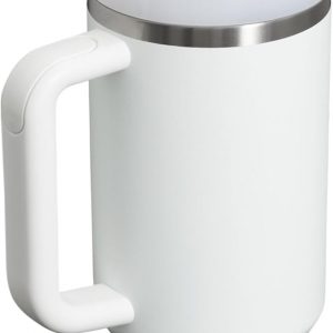 Stanley Quencher H2.0 Tumbler with Handle and Straw 30 oz | Flowstate 3-Position Lid | Cup Holder Compatible for Travel | Insulated Stainless Steel Cup | BPA-Free | Cherry Blossom