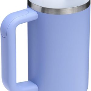 Stanley Quencher H2.0 Tumbler with Handle and Straw 30 oz | Flowstate 3-Position Lid | Cup Holder Compatible for Travel | Insulated Stainless Steel Cup | BPA-Free | Cherry Blossom