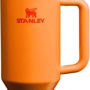 Stanley Quencher H2.0 Tumbler with Handle and Straw 30 oz | Flowstate 3-Position Lid | Cup Holder Compatible for Travel | Insulated Stainless Steel Cup | BPA-Free | Cherry Blossom