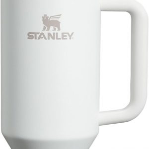 Stanley Quencher H2.0 Tumbler with Handle and Straw 30 oz | Flowstate 3-Position Lid | Cup Holder Compatible for Travel | Insulated Stainless Steel Cup | BPA-Free | Cherry Blossom