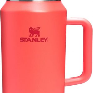 Stanley Quencher H2.0 Tumbler with Handle and Straw 30 oz | Flowstate 3-Position Lid | Cup Holder Compatible for Travel | Insulated Stainless Steel Cup | BPA-Free | Cherry Blossom