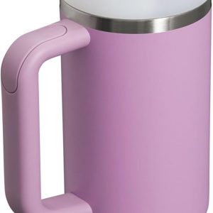 Stanley Quencher H2.0 Tumbler with Handle and Straw 30 oz | Flowstate 3-Position Lid | Cup Holder Compatible for Travel | Insulated Stainless Steel Cup | BPA-Free | Cherry Blossom