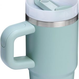Stanley Quencher H2.0 Tumbler with Handle and Straw 30 oz | Flowstate 3-Position Lid | Cup Holder Compatible for Travel | Insulated Stainless Steel Cup | BPA-Free | Cherry Blossom