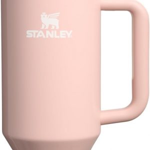 Stanley Quencher H2.0 Tumbler with Handle and Straw 30 oz | Flowstate 3-Position Lid | Cup Holder Compatible for Travel | Insulated Stainless Steel Cup | BPA-Free | Cherry Blossom