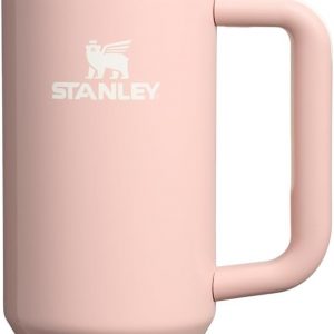 Stanley Quencher H2.0 Tumbler with Handle and Straw 30 oz | Flowstate 3-Position Lid | Cup Holder Compatible for Travel | Insulated Stainless Steel Cup | BPA-Free | Cherry Blossom