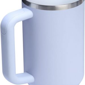 Stanley Quencher H2.0 Tumbler with Handle and Straw 30 oz | Flowstate 3-Position Lid | Cup Holder Compatible for Travel | Insulated Stainless Steel Cup | BPA-Free | Cherry Blossom