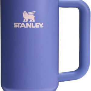 Stanley Quencher H2.0 Tumbler with Handle and Straw 30 oz | Flowstate 3-Position Lid | Cup Holder Compatible for Travel | Insulated Stainless Steel Cup | BPA-Free | Cherry Blossom