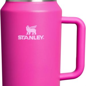 Stanley Quencher H2.0 Tumbler with Handle and Straw 30 oz | Flowstate 3-Position Lid | Cup Holder Compatible for Travel | Insulated Stainless Steel Cup | BPA-Free | Cherry Blossom