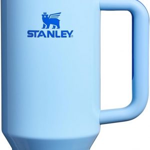 Stanley Quencher H2.0 Tumbler with Handle and Straw 30 oz | Flowstate 3-Position Lid | Cup Holder Compatible for Travel | Insulated Stainless Steel Cup | BPA-Free | Cherry Blossom