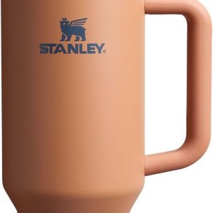 Stanley Quencher H2.0 Tumbler with Handle and Straw 30 oz | Flowstate 3-Position Lid | Cup Holder Compatible for Travel | Insulated Stainless Steel Cup | BPA-Free | Cherry Blossom