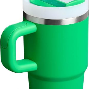 Stanley Quencher H2.0 Tumbler with Handle and Straw 30 oz | Flowstate 3-Position Lid | Cup Holder Compatible for Travel | Insulated Stainless Steel Cup | BPA-Free | Cherry Blossom