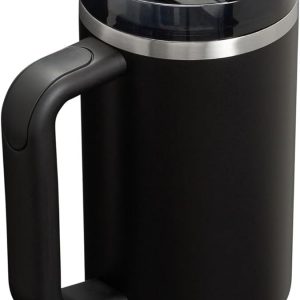 Stanley Quencher H2.0 Tumbler with Handle and Straw 30 oz | Flowstate 3-Position Lid | Cup Holder Compatible for Travel | Insulated Stainless Steel Cup | BPA-Free | Cherry Blossom