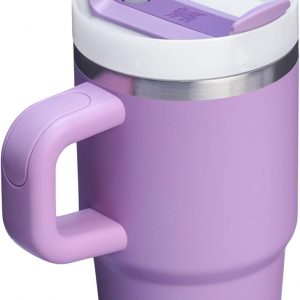 Stanley Quencher H2.0 Tumbler with Handle and Straw 30 oz | Flowstate 3-Position Lid | Cup Holder Compatible for Travel | Insulated Stainless Steel Cup | BPA-Free | Cherry Blossom
