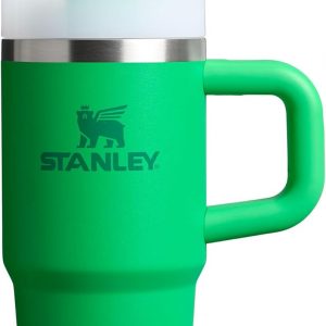 Stanley Quencher H2.0 Tumbler with Handle and Straw 30 oz | Flowstate 3-Position Lid | Cup Holder Compatible for Travel | Insulated Stainless Steel Cup | BPA-Free | Cherry Blossom