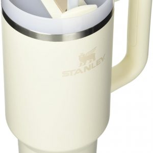 Stanley Quencher H2.0 Tumbler with Handle and Straw 30 oz | Flowstate 3-Position Lid | Cup Holder Compatible for Travel | Insulated Stainless Steel Cup | BPA-Free | Cherry Blossom