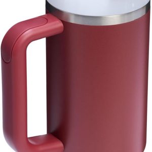 Stanley Quencher H2.0 Tumbler with Handle and Straw 30 oz | Flowstate 3-Position Lid | Cup Holder Compatible for Travel | Insulated Stainless Steel Cup | BPA-Free | Cherry Blossom