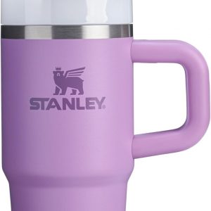Stanley Quencher H2.0 Tumbler with Handle and Straw 30 oz | Flowstate 3-Position Lid | Cup Holder Compatible for Travel | Insulated Stainless Steel Cup | BPA-Free | Cherry Blossom