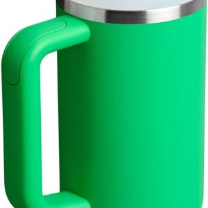 Stanley Quencher H2.0 Tumbler with Handle and Straw 30 oz | Flowstate 3-Position Lid | Cup Holder Compatible for Travel | Insulated Stainless Steel Cup | BPA-Free | Cherry Blossom