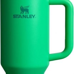 Stanley Quencher H2.0 Tumbler with Handle and Straw 30 oz | Flowstate 3-Position Lid | Cup Holder Compatible for Travel | Insulated Stainless Steel Cup | BPA-Free | Cherry Blossom