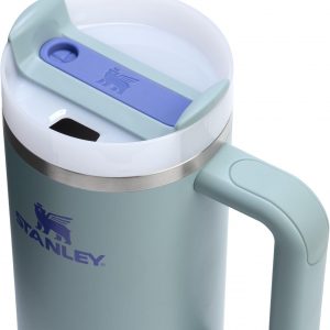Stanley Quencher H2.0 Tumbler with Handle and Straw 30 oz | Flowstate 3-Position Lid | Cup Holder Compatible for Travel | Insulated Stainless Steel Cup | BPA-Free | Cherry Blossom